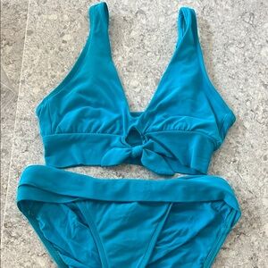 Robin Piccone Teal Bikini Set
